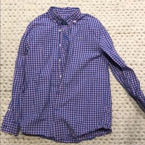Boys vineyard vine button down shirt